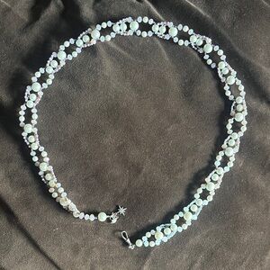 Bridal Pearl Rhinestone Belt